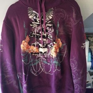 Purple Pullover Hoodie